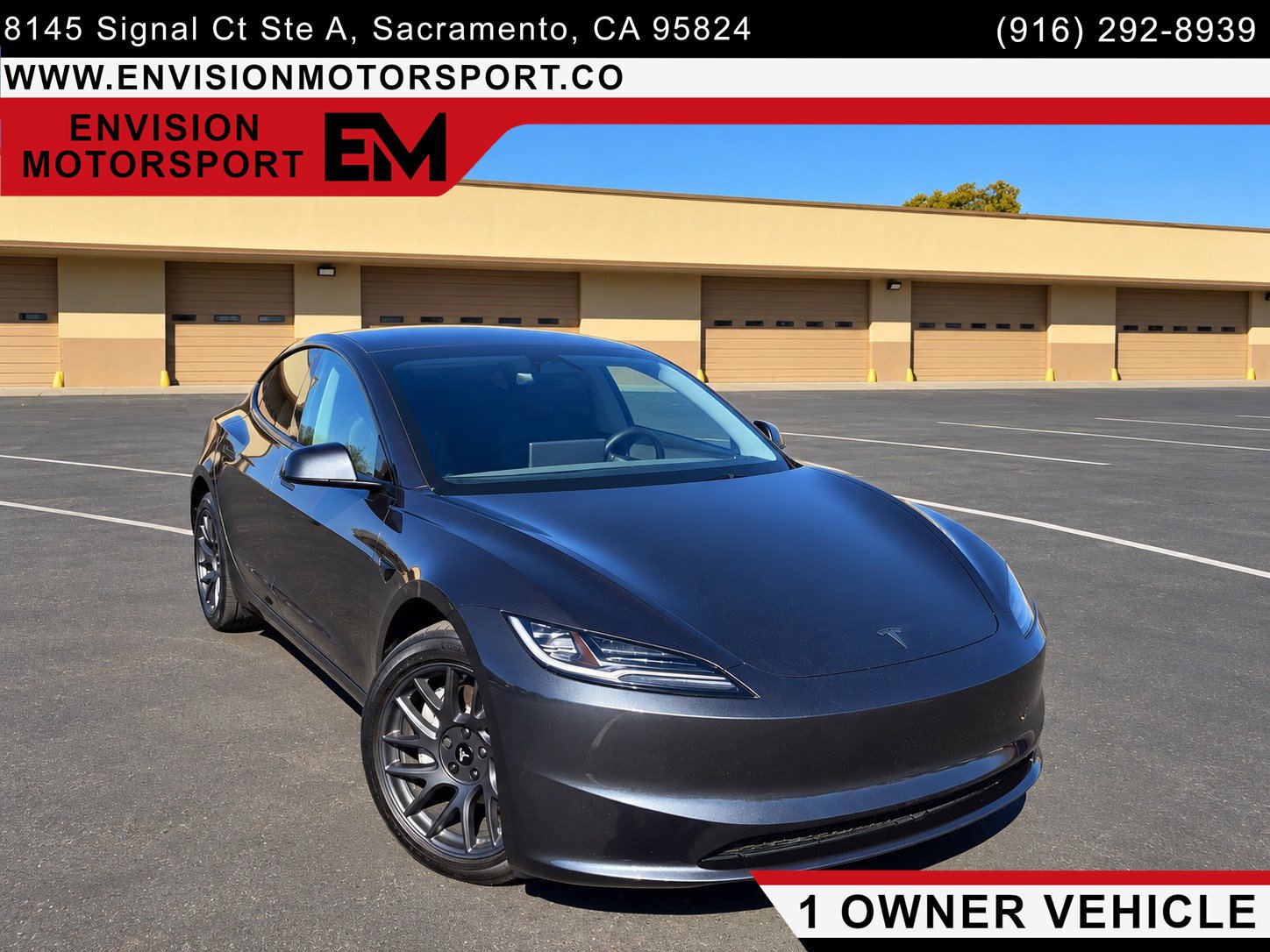 Used 2025 Tesla Model 3 Long Range RWD image 1