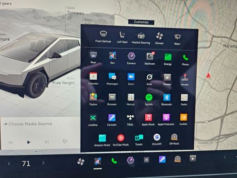 Used 2025 Tesla Cybertruck AWD Crew Cab image 48