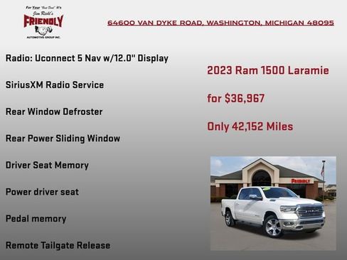 Used 2023 RAM 1500 Laramie image 30