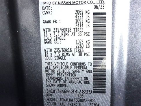 Used 2023 Nissan Rogue SV image 40