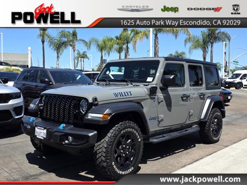 Certified 2023 Jeep Wrangler Unlimited w/ 8.4" Radio Group AWD/4WD image 1