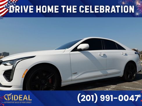 Used 2021 Cadillac CT4 V w/ Technology Package AWD/4WD image 15