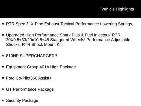 New 2025 Ford Mustang GT Premium w/ GT Performance Package image 47