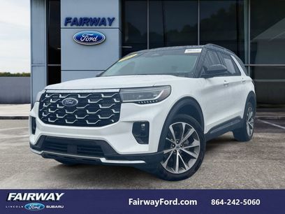 Used 2025 Ford Explorer Platinum w/ Ultimate Package