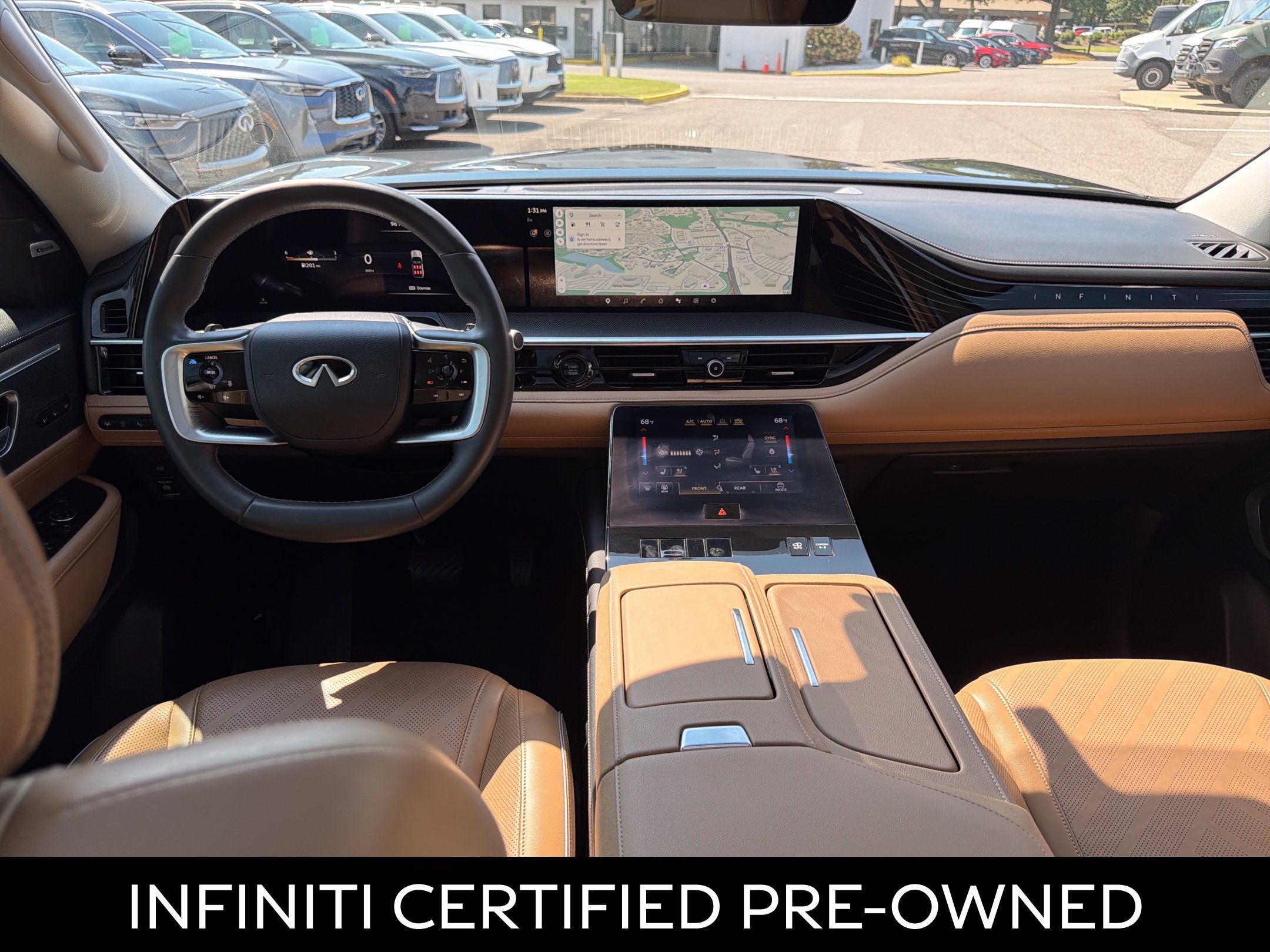 Certified 2025 INFINITI QX80 Luxe RWD image 2