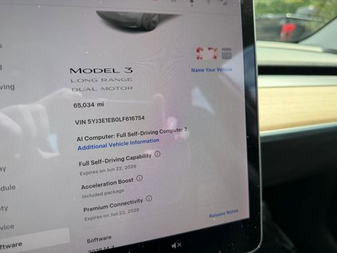 Used 2020 Tesla Model 3 Long Range AWD/4WD image 15