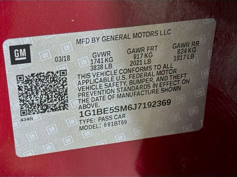 Used 2018 Chevrolet Cruze LT image 38