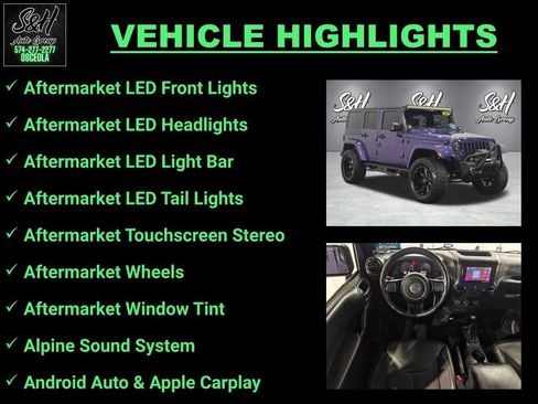 Used 2016 Jeep Wrangler Unlimited Sahara AWD/4WD image 3