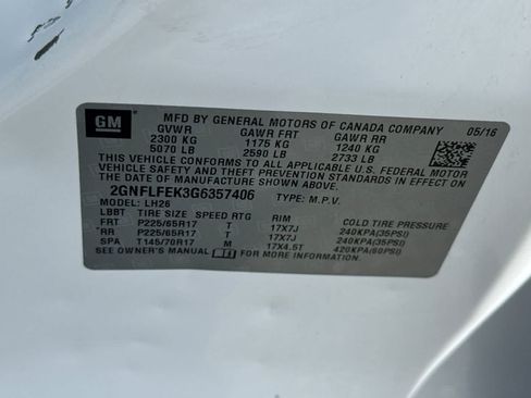 Used 2016 Chevrolet Equinox LT w/ Convenience Package AWD/4WD image 30