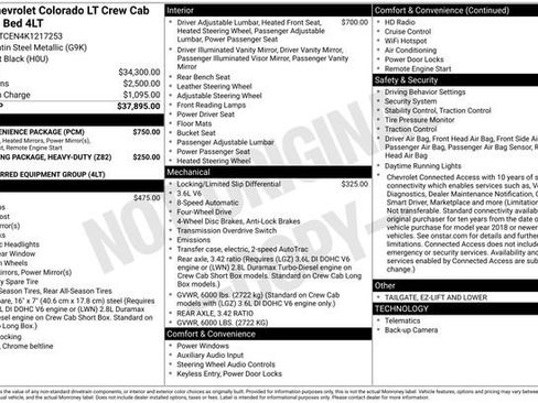 Used 2019 Chevrolet Colorado LT w/ LT Convenience Package image 19