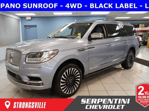 Used 2021 Lincoln Navigator L Black Label w/ Cargo Convenience Package image 1