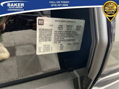 New 2026 Chevrolet Suburban Premier w/ Sun And Tow Package AWD/4WD image 44