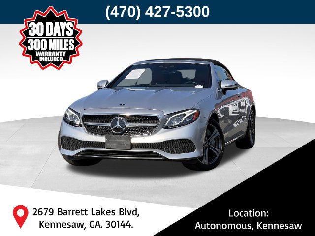 Used 2019 Mercedes-Benz E 450 4MATIC Cabriolet w/ Premium 1 Package image 1
