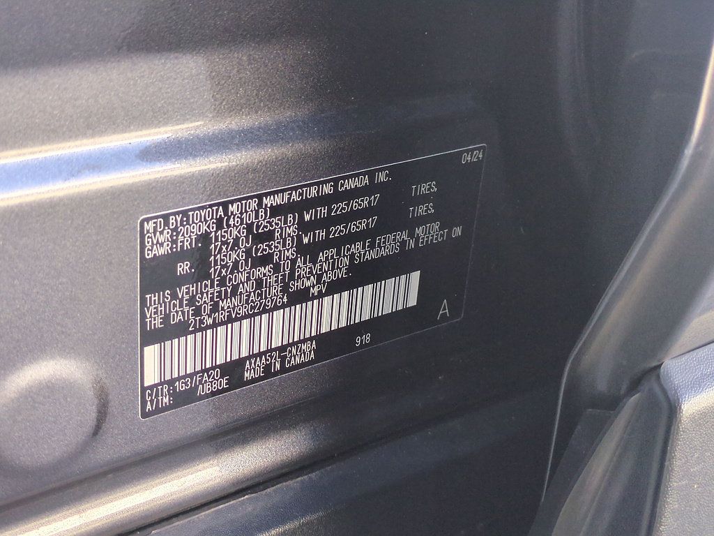 Certified 2024 Toyota RAV4 XLE w/ Convenience Package FWD image 37