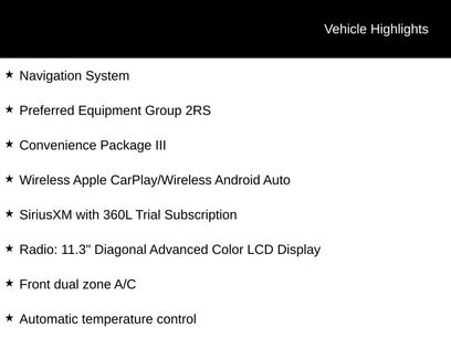 New 2027 Chevrolet Equinox RS w/ Convenience Package III