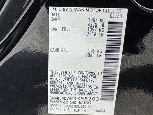 Used 2023 Nissan Altima 2.5 SV image 32