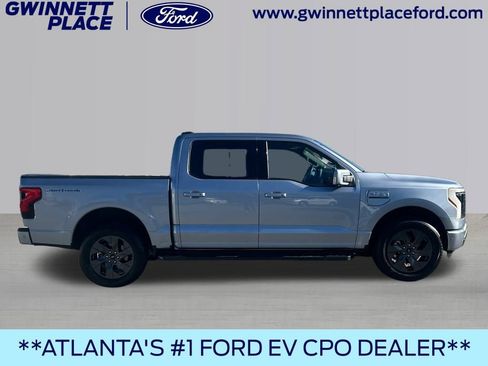 Certified 2022 Ford F150 Lightning Lariat w/ Equipment Group 511A High image 4