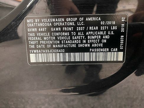 Used 2018 Volkswagen Passat 2.0T SE image 10