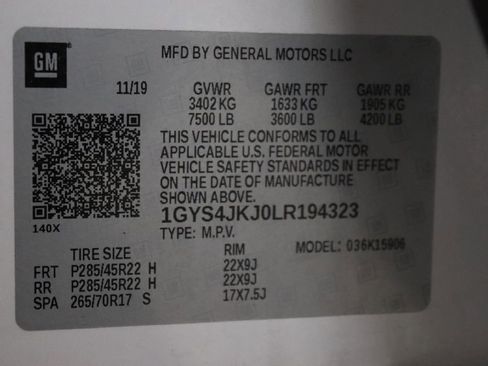 Used 2020 Cadillac Escalade ESV Premium Luxury image 36