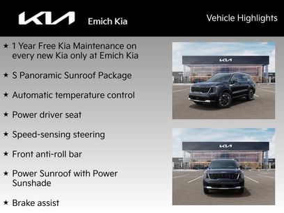 New 2026 Kia Sorento S w/ S Panoramic Sunroof Package