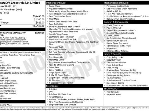 Used 2014 Subaru Crosstrek 2.0i Limited image 2