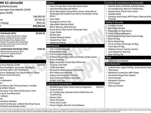 Used 2024 BMW X3 xDrive30i w/ Premium Package image 5