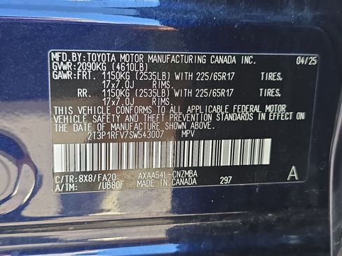 Used 2025 Toyota RAV4 XLE AWD/4WD image 35