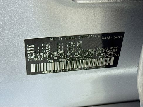 Used 2025 Subaru Legacy Premium w/ Popular Package #1A image 39