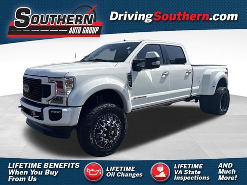 Used 2021 Ford F450 Limited w/ FX4 Off-Road Package AWD/4WD image 1