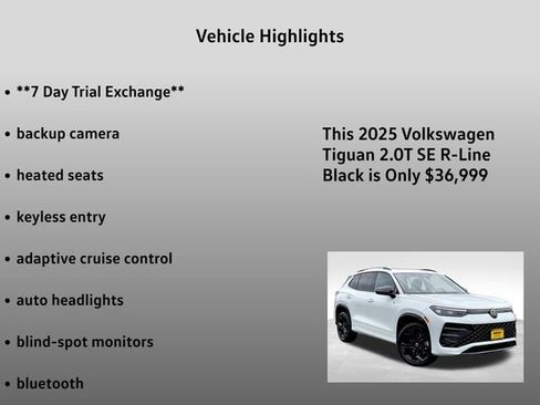 New 2025 Volkswagen Tiguan SE R-Line image 5