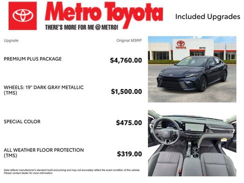 Used 2026 Toyota Camry XLE w/ Premium Plus Package image 4