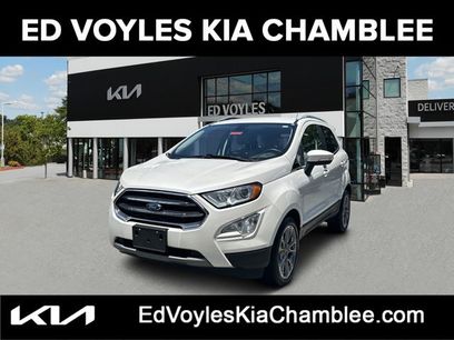 Used 2018 Ford EcoSport Titanium