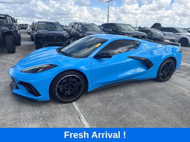 Used 2024 Chevrolet Corvette Stingray Preferred Cpe w/ Z51 Performance Package RWD image 1