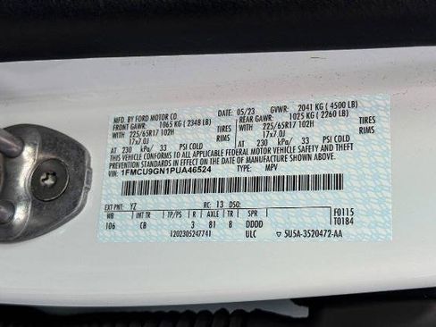 Certified 2023 Ford Escape Active AWD/4WD image 21