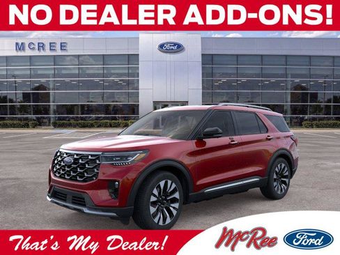 New 2026 Ford Explorer Platinum w/ LUX Leather Package AWD/4WD image 1