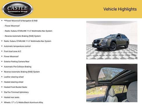Used 2024 Subaru Outback Wilderness AWD/4WD image 4