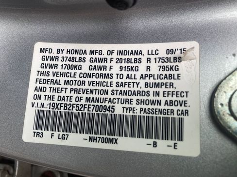 Used 2015 Honda Civic LX image 34