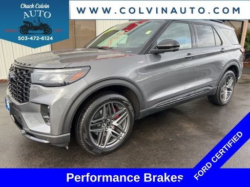 Certified 2025 Ford Explorer ST-Line w/ ST-Line Street Pack image 2