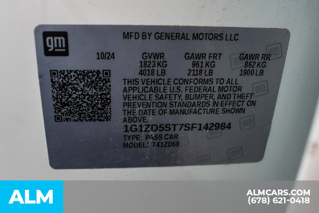 Used 2025 Chevrolet Malibu LT FWD image 39