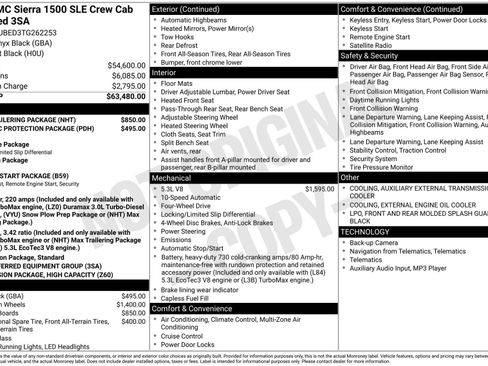 New 2026 GMC Sierra 1500 SLE w/ Max Trailering Package AWD/4WD image 5