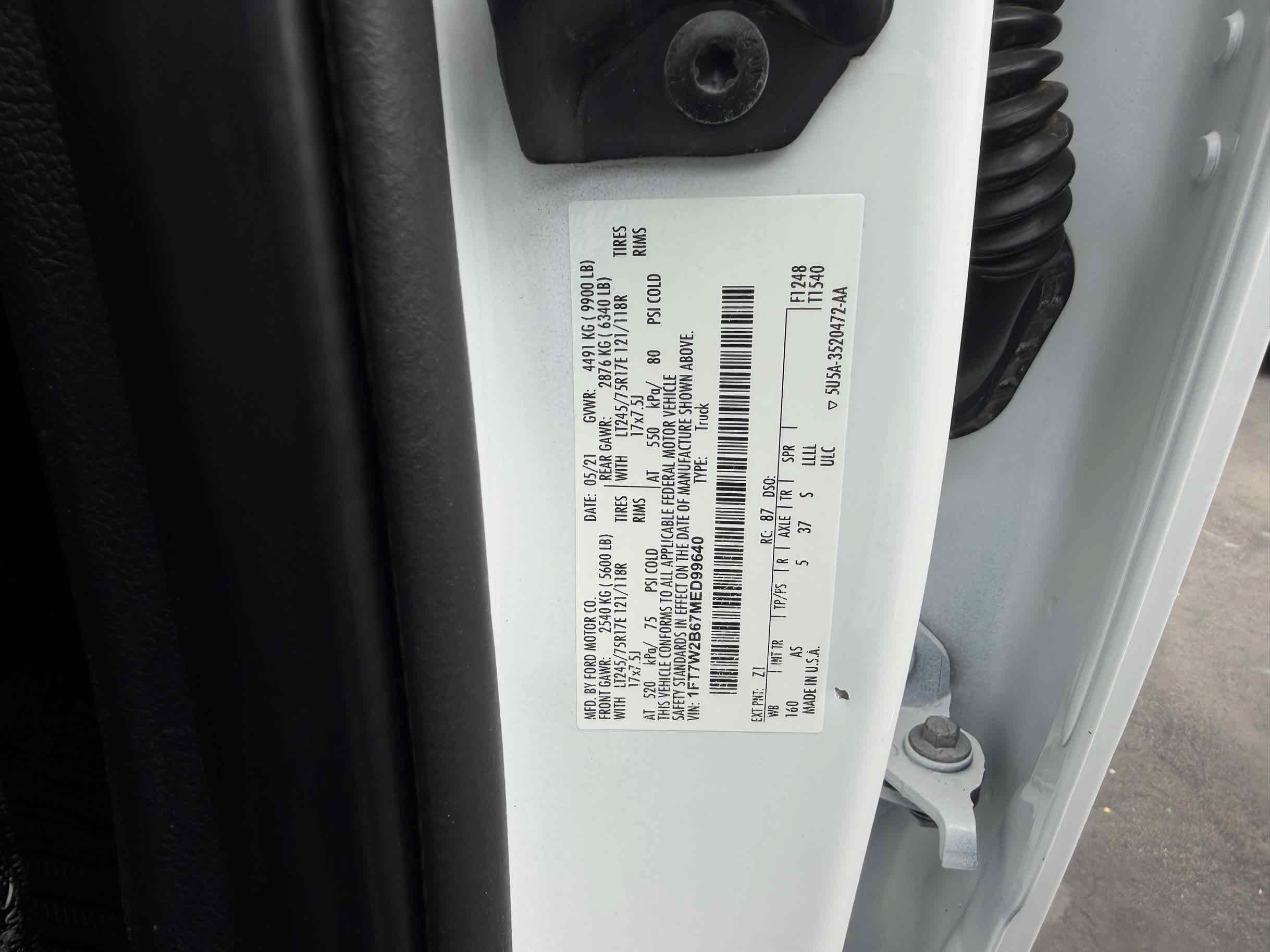 Used 2021 Ford F250 XL w/ Power Equipment Group AWD/4WD image 24