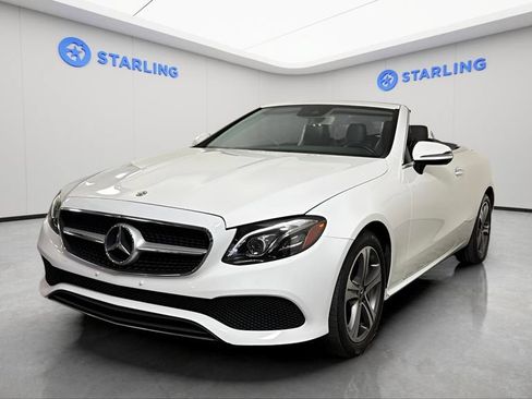 Used 2019 Mercedes-Benz E 450 4MATIC Cabriolet w/ Premium 1 Package image 4
