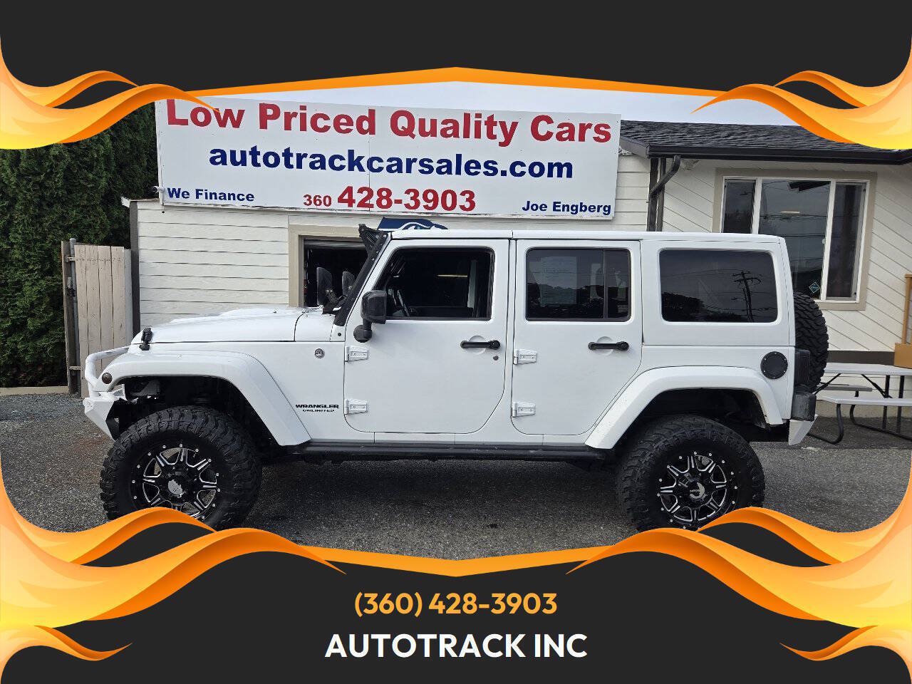 Used 2015 Jeep Wrangler Unlimited Sahara w/ Max Tow Package AWD/4WD image 1
