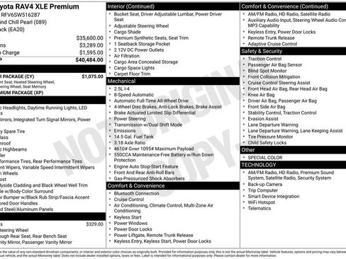 Used 2025 Toyota RAV4 XLE Premium w/ Weather Package AWD/4WD image 27