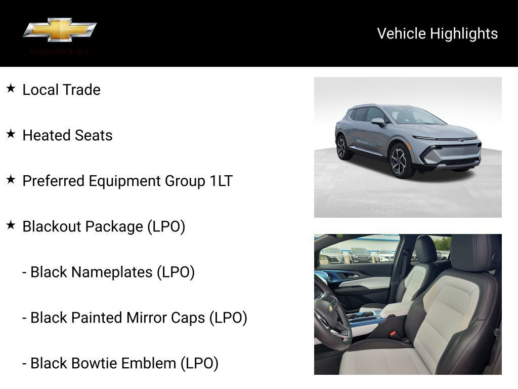 Certified 2024 Chevrolet Equinox EV LT w/ LPO, Trailering Package FWD image 19