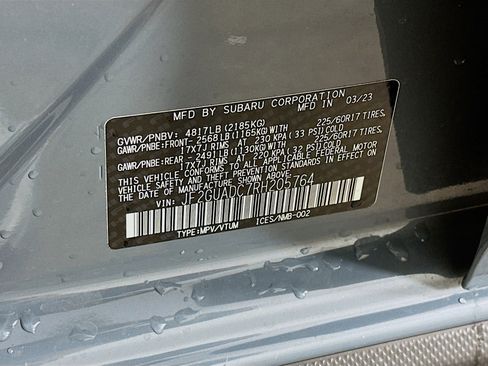 Used 2024 Subaru Crosstrek 2.0i Premium AWD/4WD image 12