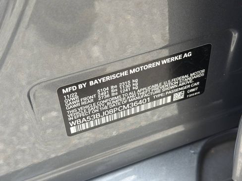 Used 2023 BMW 540i w/ Convenience Package RWD image 38