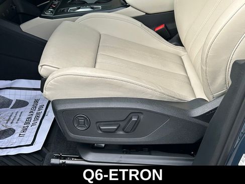 Used 2025 Audi Q6 e-tron Prestige w/ Beige Warm Weather Package AWD/4WD image 16