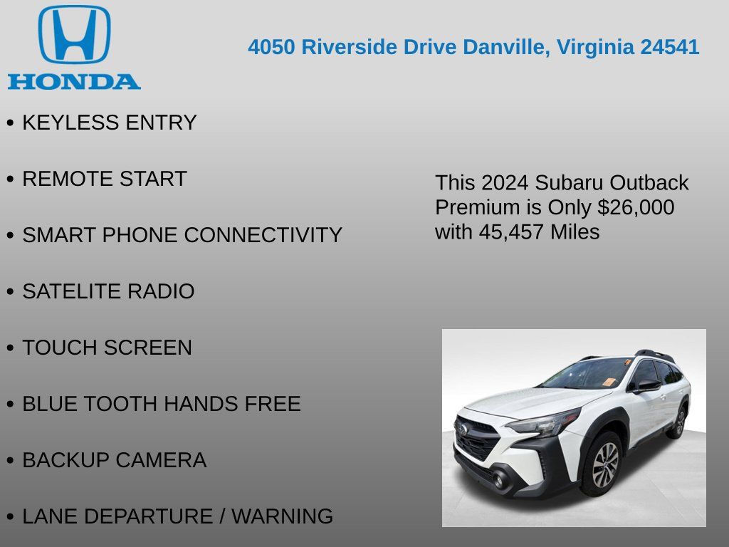 Used 2024 Subaru Outback Premium AWD/4WD image 7