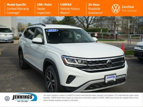 Certified 2022 Volkswagen Atlas SE image 1